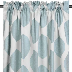 Zaslona Daira W Niebieskie Liscie 140X250 Cm