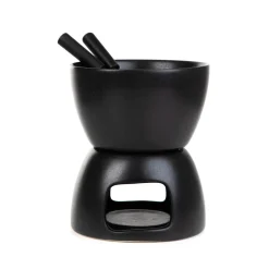 Zestaw Do Fondue Tolga Czarny 12X14 Cm