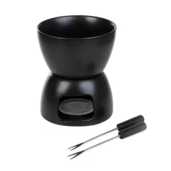 Zestaw Do Fondue Tolga Czarny 12X14 Cm