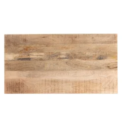 Zestaw Stolikow Kawowych Maya Lite Drewno Mango + Metal 110X60X45 Cm/50X50X40Cm